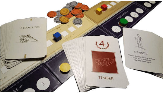Настолна игра Senators за 3-5 играчи 13+ години (EN) Indie Boards And Cards