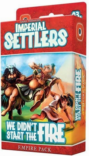 Game Expansion Imperial Settlers We Didn't Start The Fire for 1-4 Players 10+ Years Old (EN) Portal Games