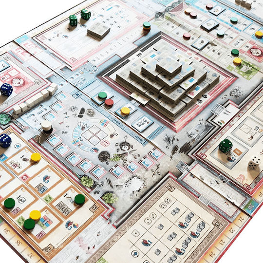Board Game Teotihuacan City Gods for 1-4 Players 12+ Years Old (EN) NSKN Games