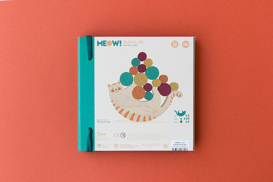 Board Game MEOW! Balancing Game for 1+ Players 3+ Years Old (EN) Londji
