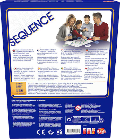 Board Game Sequence for 2+ Players 7+ Years Old (EN) Goliath Games
