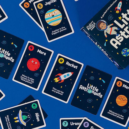 Board Game Little Astronauts for 2-5 Players 4+ Years Old (EN) Professor Puzzle