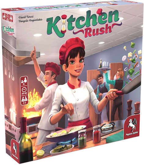 Board Game Kitchen Rush for 1-4 Players 12+ Years Old (EN) Artipia