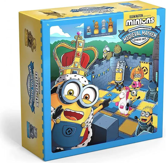 Επιτραπέζιο Παιχνίδι Minions: Medieval Mayhem - Chess Set για 2 Παίκτες 7+ Ετών (EN) The Noble Collection