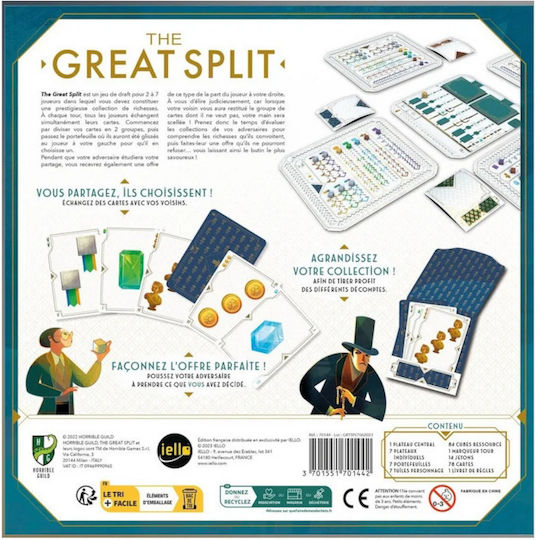 Board Game The Great Split for 2-7 Players 8+ Years Old (EN) Horrible Guild