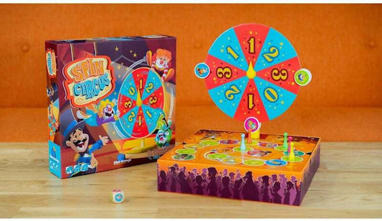 Επιτραπέζιο Παιχνίδι Spin Circus για 2-5 Παίκτες 4+ Ετών Blue Orange Games