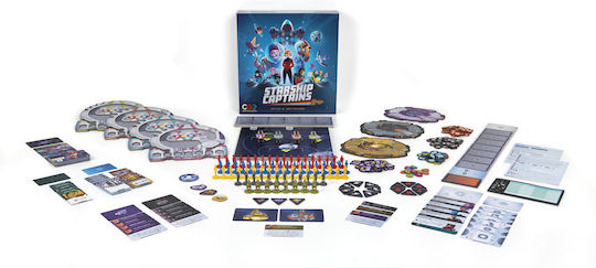 Board Game Starship Captains for 2-4 Players 12+ Years Old (EN) Czech Games Edition