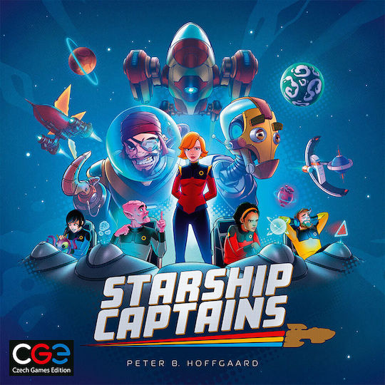 Board Game Starship Captains for 2-4 Players 12+ Years Old (EN) Czech Games Edition
