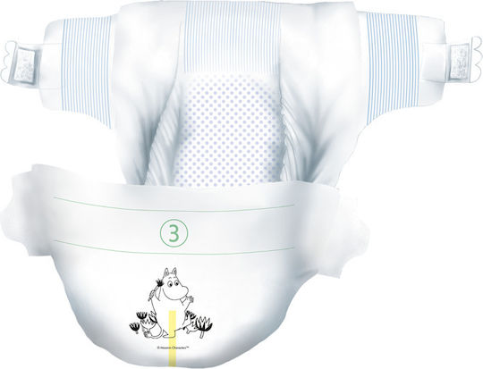 Moomin Baby Πάνες με Αυτοκόλλητο No. 3 για 5-8kg 48τμχ