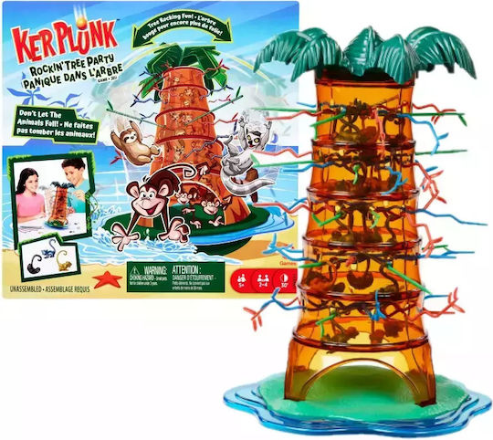Настолна игра Monkeys Rockin' Tree Party за 2-4 играчи 5+ години (GER) Mattel