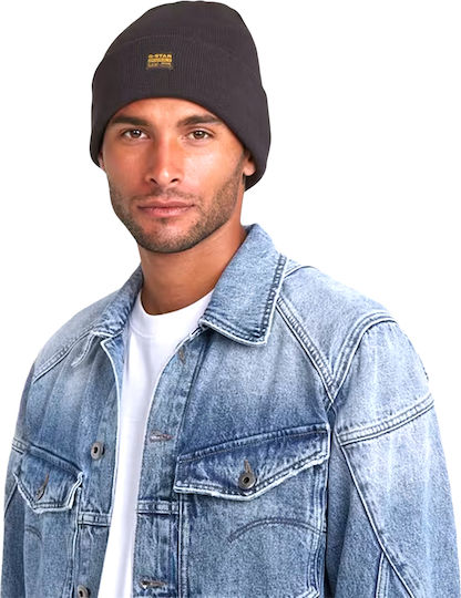 Effo Beanie Männer Beanie Gestrickt in Schwarz Farbe