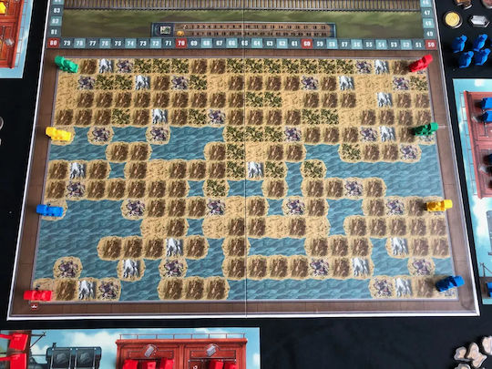 Επιτραπέζιο Παιχνίδι Pacific Rails Inc 2nd Edition για 2-4 Παίκτες 14+ Ετών (EN) Iello
