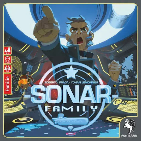 Настолна игра Sonar за 2-4 играчи 8+ години (EN) Matagot