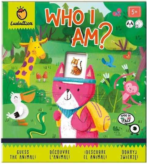 Настолна игра Who Am I за 2 играчи 5+ години Ludattica