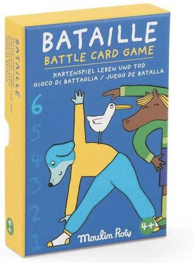Board Game Bataille for 4+ Players 4+ Years Old (FR) Moulin Roty