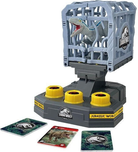 Board Game Jurassic World Cage Breaker for 2+ Players 4+ Years Old (FR) Epoch Toys