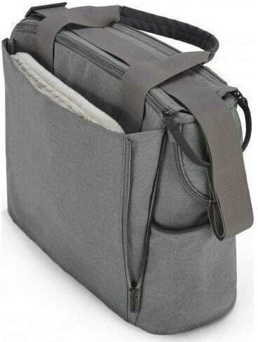 Inglesina Τσάντα-Αλλαξιέρα Ώμου/Χειρός Electa Day Bag Μαύρη 34x16x38εκ.