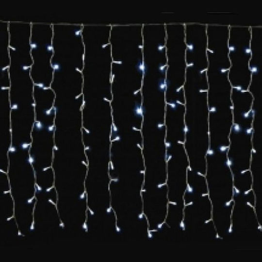 240 Λαμπάκια LED Κουρτίνα 1μ. Ψυχρό Λευκό 240 Λαμπάκια LED Κουρτίνα 1μ. Ψυχρό Λευκό
