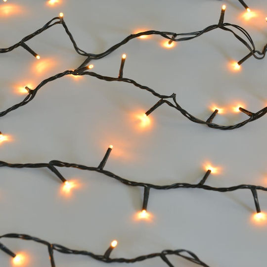 300 Lights LED 18m. Warm White in String 1pcs
