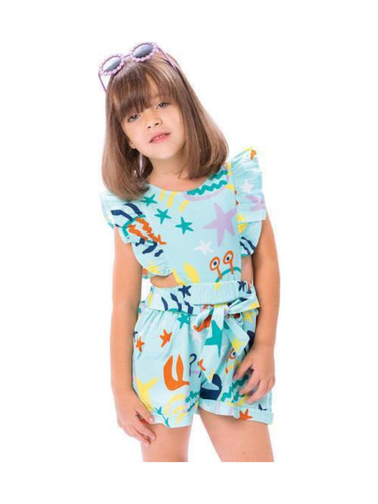 Kinderstoff-Overall-Shorts/Bermudas Embrime