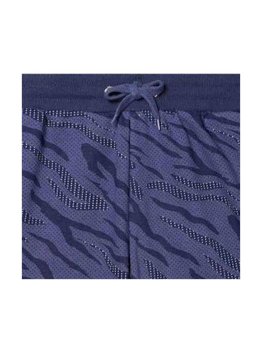 Παιδικό Σορτς/Βερμούδα Υφασμάτινο Animal Print Jaguar Navy Μπλε
