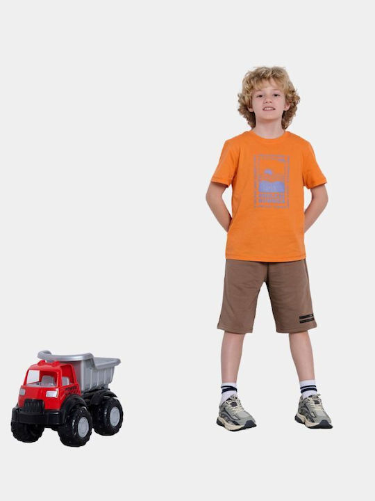 Kids' Athletic Shorts/Bermudas Brown