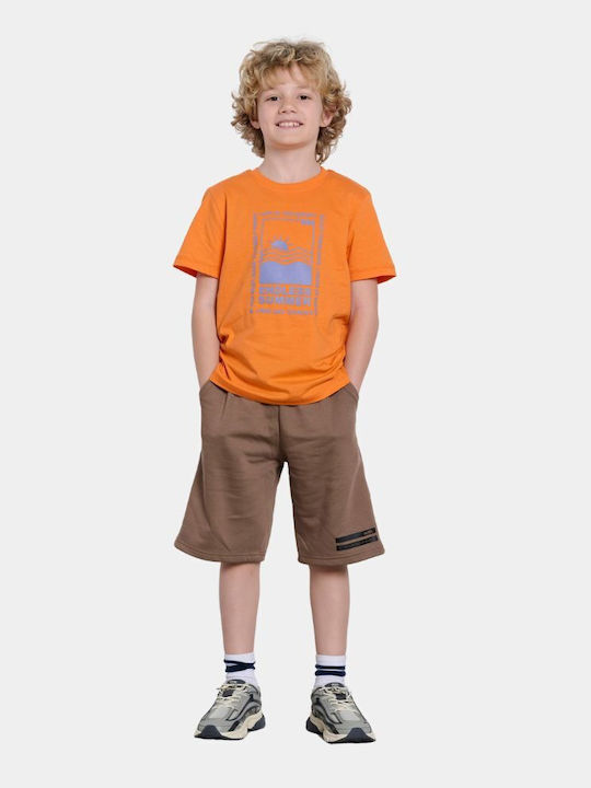 Kids' Athletic Shorts/Bermudas Brown