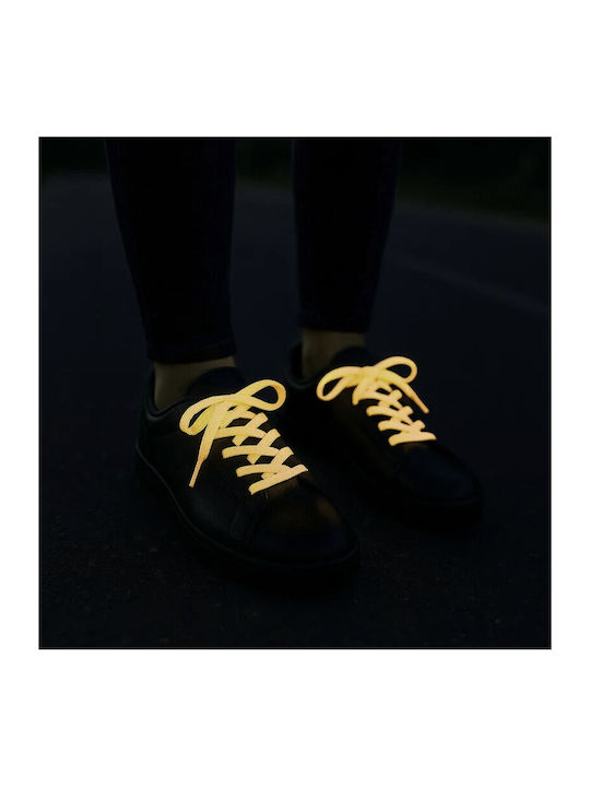 Glow-in--dark Pink Shoelaces Footwear Glow Yellow 1.25 M Textile