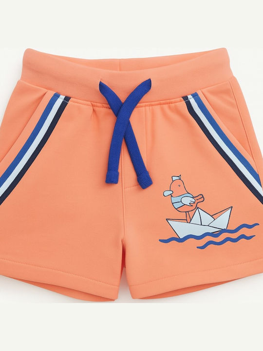 Venere Kids' Shorts/Bermudas Fabric Orange