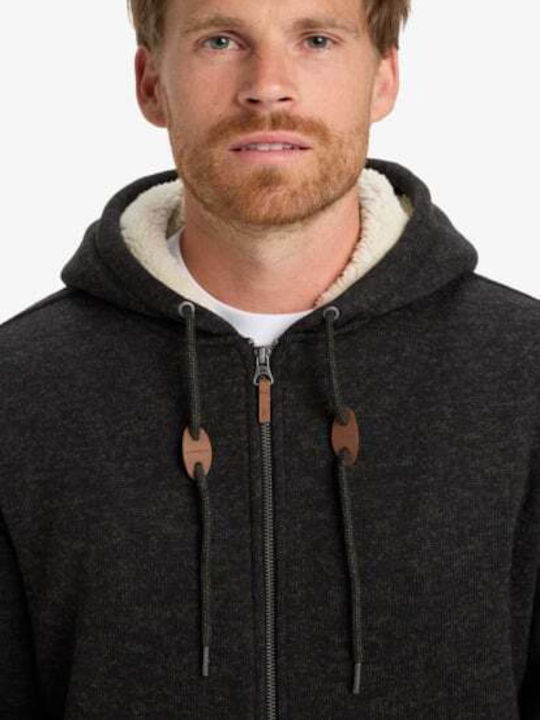 Sherpa Jacke Black Heather