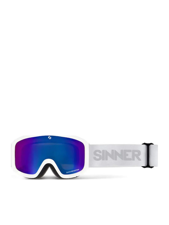 Sinner Duck Μάσκα Σκι & Snowboard Παιδική με Φακό Καθρέπτη Sinner Duck Μάσκα Σκι & Snowboard Παιδική με Φακό Καθρέπτη