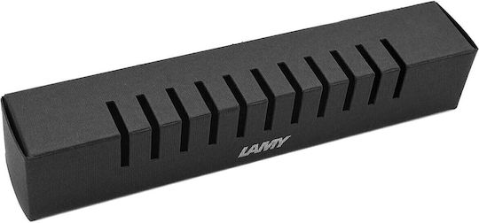 Lamy Safari 019 Schreibfeder Breite Weiß aus Plastik mit Rot Tinte