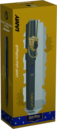 Lamy Safari Füllfederhalter Mittel aus Kunststoff mit Blauer Tintenfarbe