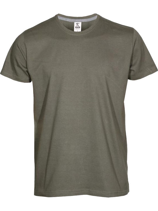 Kprime Men's Short Sleeve Promotional T-Shirt Red