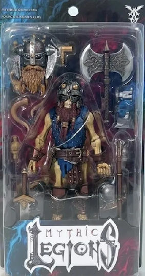 Four Horsemen Toy Design Minecraft Mythic Legions All Stars 6 Action Figure Skalli Bonesplitter Collectible Figure 15cm
