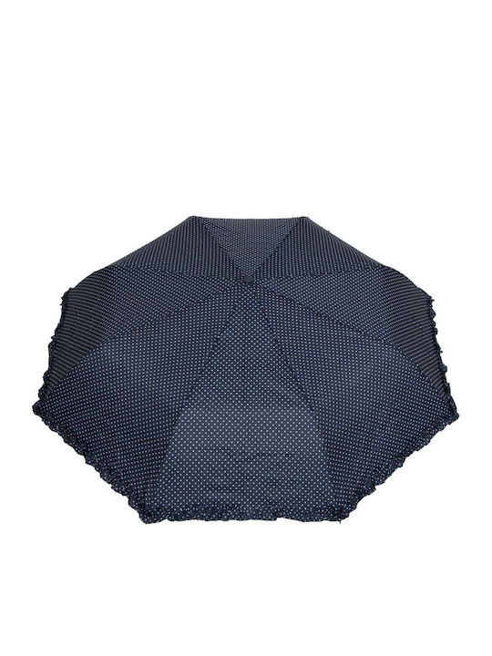 Gianfranco Ferre Automat Umbrelă de ploaie Compact Albastru