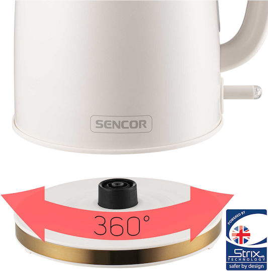Sencor Βραστήρας Ταξιδίου 1.7lt 2200W Καφέ