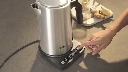 Braun Kettle Travel Size 1.7lt 2200W Brown