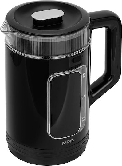 MPM Kettle Travel Size 1.5lt 1500W Brown