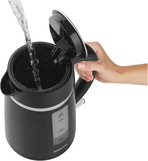 Sencor Βραστήρας 1.7lt 2200W Μαύρος