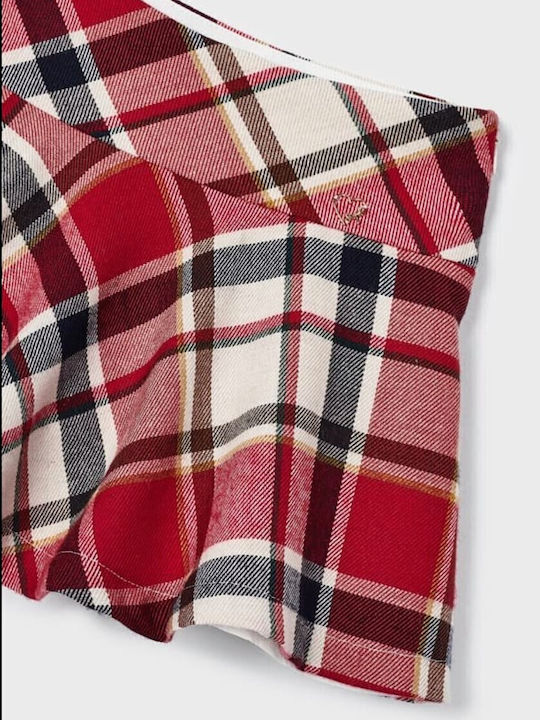 Kids' Skirt Checked Red