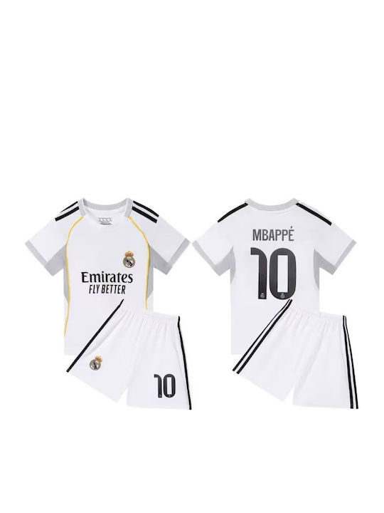 King Παιδικό Σετ Εμφάνισης Ποδοσφαίρου Mbappe Home