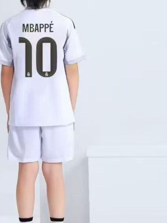 King Παιδικό Σετ Εμφάνισης Ποδοσφαίρου Mbappe Home