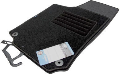 Petex Front Mats 2pcs for Opel Tigra B 2004-2009 Black
