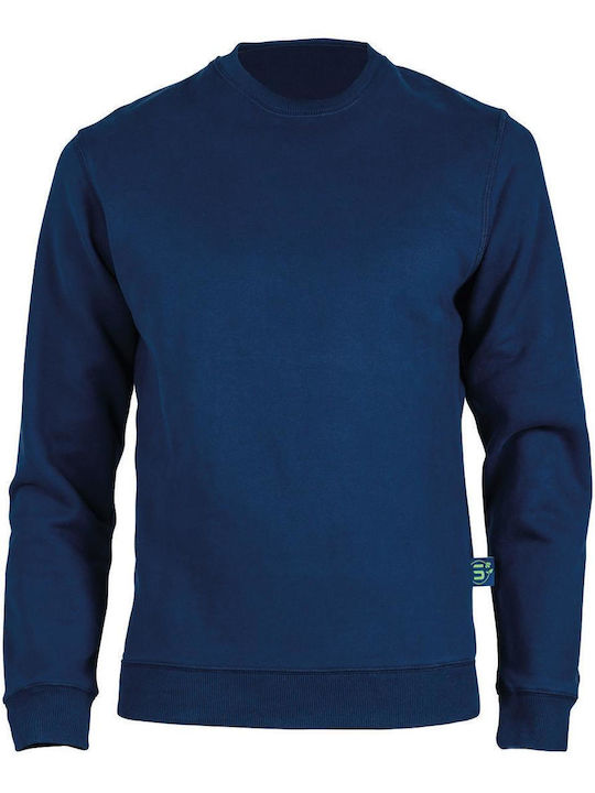 STOP Мъжко Суитшърти Работно Тъмносин Fleece