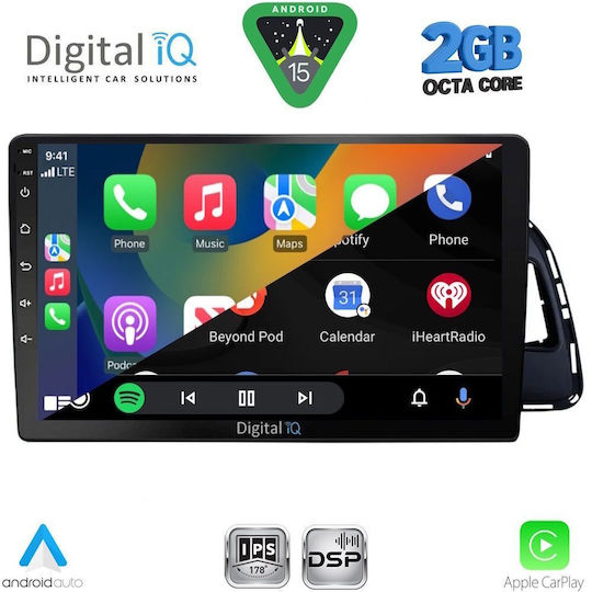 Digital IQ Car Audio System for Audi Q5 2010-2018 (Bluetooth/USB/WiFi/GPS/Apple-Carplay/Android-Auto) with Touch Screen 10"
