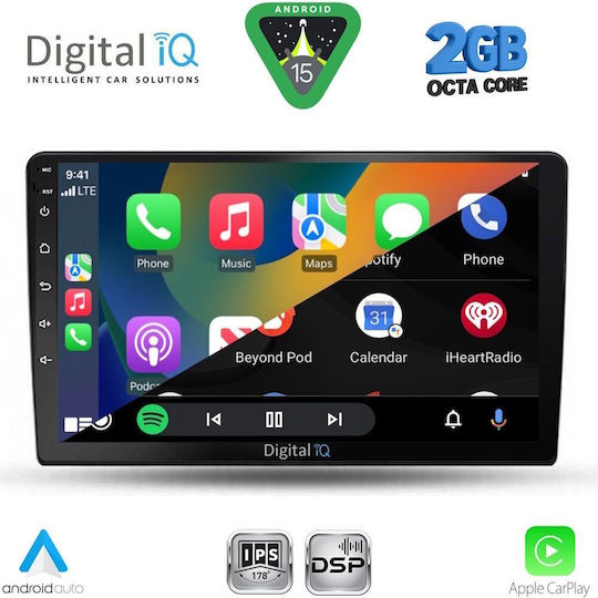 Digital IQ Ηχοσύστημα Αυτοκινήτου για Nissan X-Trail 2004-2007 (Bluetooth/USB/WiFi/GPS/Apple-Carplay/Android-Auto) με Οθόνη Αφής 10"