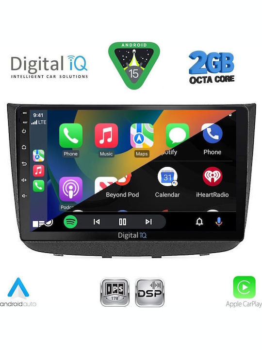 Digital IQ Car Audio System for Mercedes-Benz Vito / Viano 2003-2007 (Bluetooth/USB/WiFi/GPS/Apple-Carplay/Android-Auto) with Touch Screen 10"