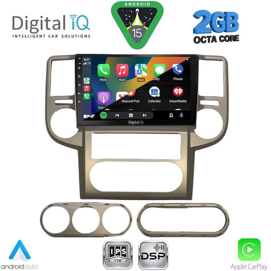 Digital IQ Ηχοσύστημα Αυτοκινήτου για Nissan X-Trail 2004-2007 (Bluetooth/USB/WiFi/GPS/Apple-Carplay/Android-Auto) με Οθόνη Αφής 10"