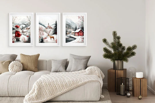 Set Images Posters Christmas Living Room